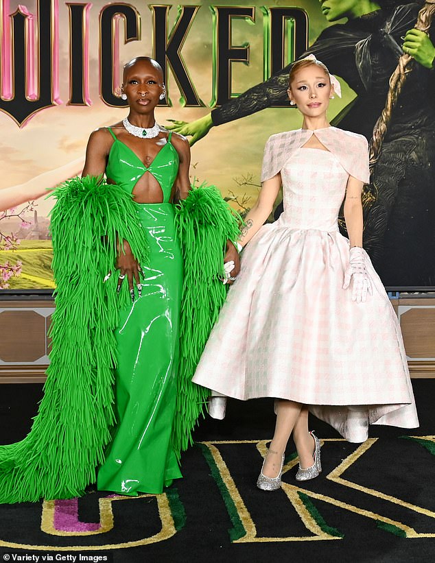 In terms of sweeps and numbers, The Brutalist has ten nominations, as does Wicked, the box-office smash adaptation of the Broadway show. Both of the film's stars, Ariana Grande and Cynthia Erivo (pictured), are nominated.